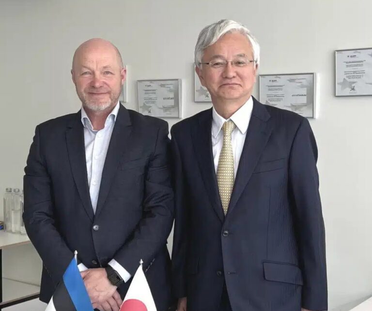 Japanese Ambassador to Estonia, Matsumara Yukihiko, visits Elcogen’s Headquarters