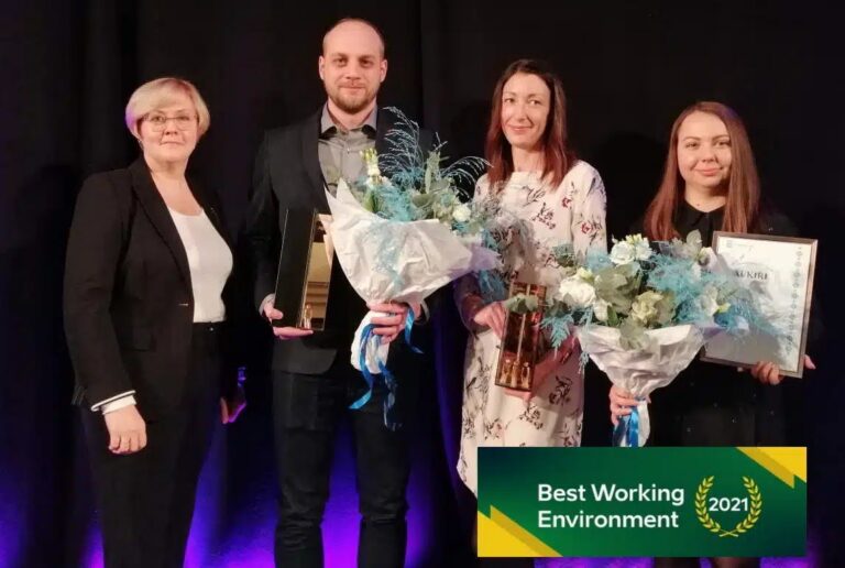 Elcogen wins Good Work Environment 2021 Award